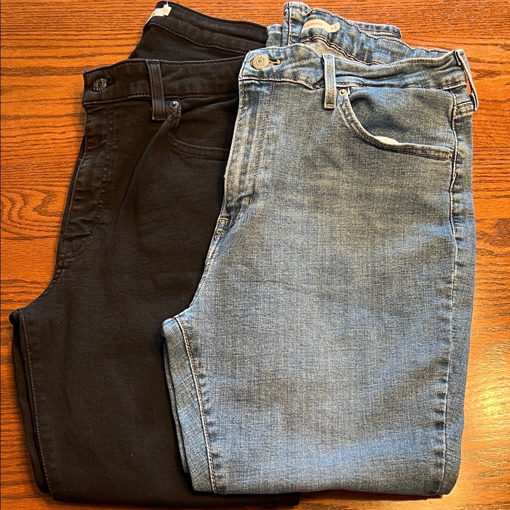 2 pair Levi’s jeans 721 high rise skinny size 34 #166